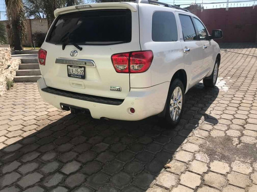 Toyota Sequoia 2011 Plinum Aa R-20 Piel Qc Dvd Td At