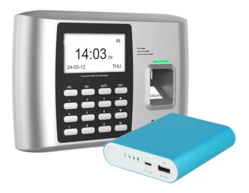 Reloj Control Horario Biometrico Prosoft + Bateria Respaldo