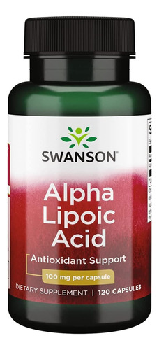 Alpha lipoic acid 100 Mg X 120 Caps - Lo Mejor!!