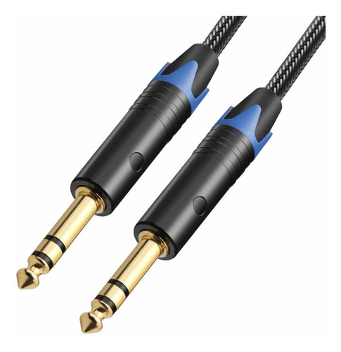 Tisino Trs Cable 1/4, 3 Pies Cuarto De Pulgada 1/4 Trs A ...