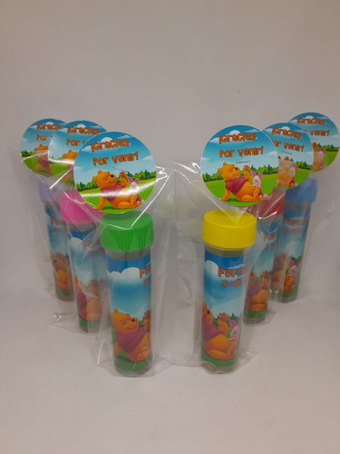 Bolsas Golosinas + Burbujeros Ambos Personalizados X25 Surtidos