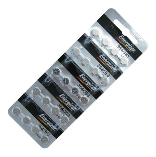 Bateria P/relógio 364 Sr621sw Energizer C/20 Pcs Original Nf