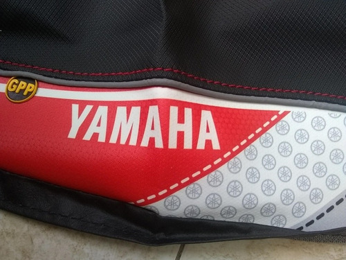 Forro De Asiento Para Ybr125 Yamaha Rojo Tapiz Marca Gpp