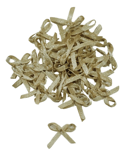Laço De Cetim Estreito Nº0 - 2cm - 100 Unidades