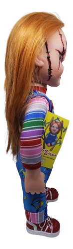 Muñeco Diabólico Chucky Good Guys Cicatriz Malo Luz Y Sonido