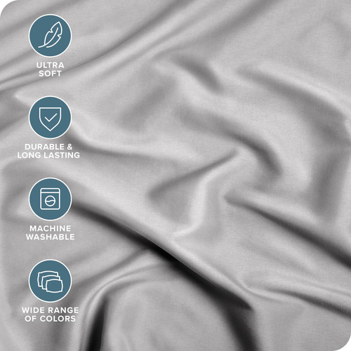 Conjunto De 5 Sábanas Ajustables Para Cama Individual Extra