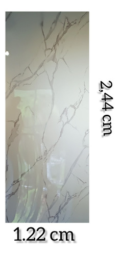 Lamina De Pvc Mármol 122 X 244 Calacata