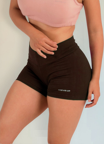 Short Deportivo Short Mujer Shores Fitness Lyckra Algodón 