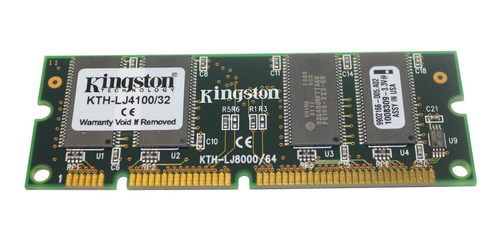 Memoria Kingston Kth-lj4100/32 32mb  Pc100 100mhz Hp C7845a