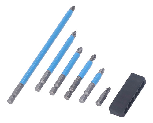 Juego De Brocas, 6 Unidades, Destornillador Manual Antidesli