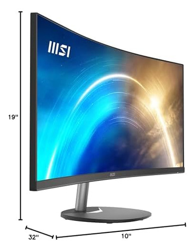 Msi Pro Mp341cq, 34 Monitor, 3440 X 1440 (uwqhd) Va, 100hz,