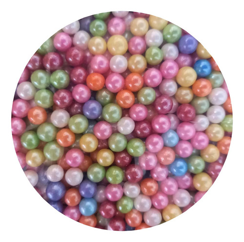 Maxi Perlas Multicolor Comestibles Sprinkles 50gr Reposteria