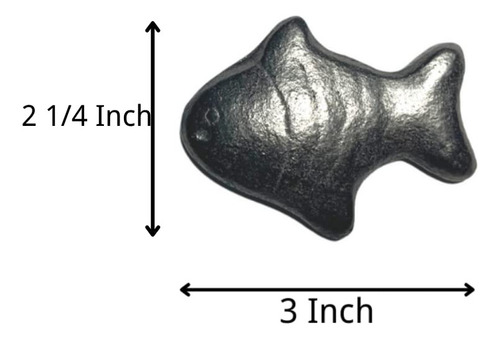 Pescado De Hierro Para Deficiencia De Hierro, 2 Paquetes De