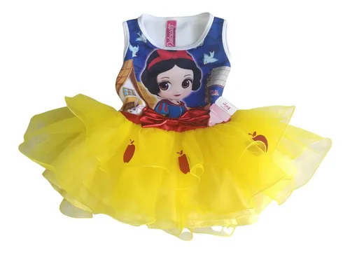 Vestidos de blanca online nieves para 3 años