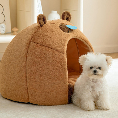 Cama Para Gatos, Cueva, Con Forma De Carpincho, Casa Para Ca