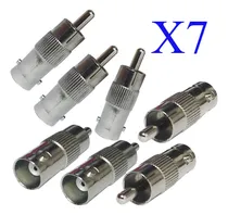 Comprar Combo Convertidor Bnc Hembra A Rca Macho Bnc A Rca Tv