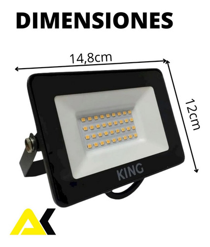 Imagen 3 de 6 de Reflector Proyector Led 30w Exterior Ultima Generacion X 3