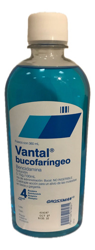 Enjuague Bucal Vantal Bucofaríngeo