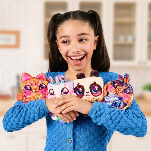 Toastadora Con Felpa Perfumada Paquete De 2 Peluches Sorpres