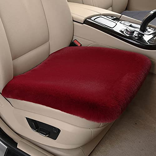 Universal Fit Fuzzy Faux Wool Auto Front &amp; Back Seat