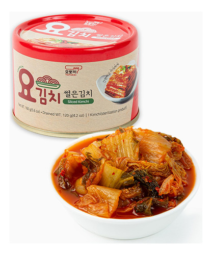 Yopokki Repollo De Napa Kimchi Regular Enlatado Coreano (1 E