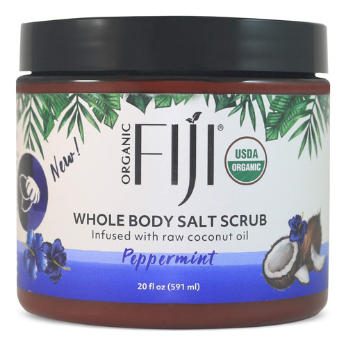 Organic Fiji - Exfoliante Para Todo El Cuerpo - Infundido Co