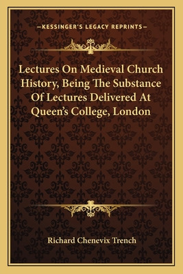 Libro Lectures On Medieval Church History, Being The Subs...