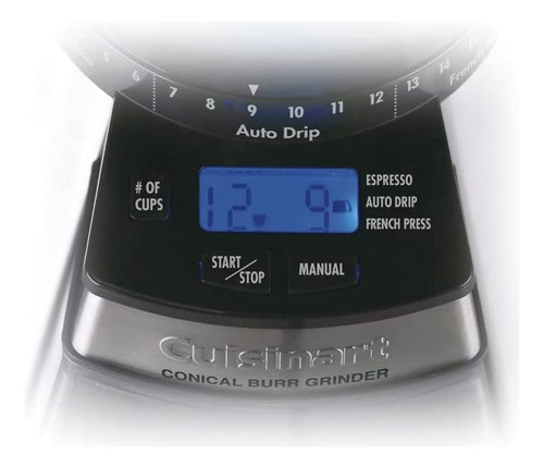 Molino Cónico De Café 18 Ajustes Cuisinart Cbm-18n