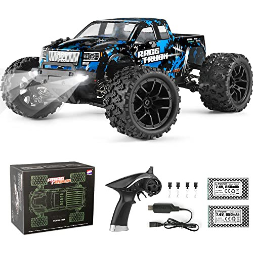 Haiboxing Rc Coches 1/18 Escala 4wd Camiones Monstruo 5k3ff