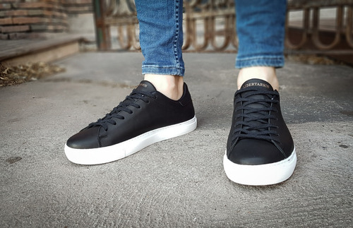 Imagen 8 de 9 de Zapatillas De Cuero Hombre Urbanas Casual Libertarios