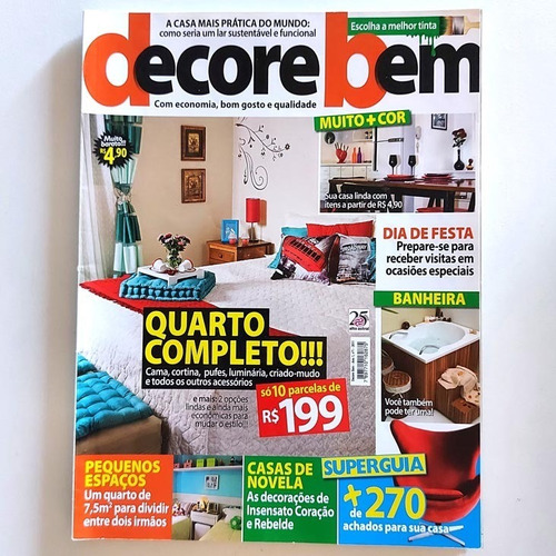 Revista Decore Bem N1 2011 Lar Sustentável E Funcional