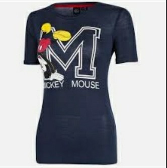 Playera Dama Disney Mickey Mouse Original Envío Gratis L