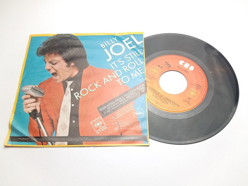 Billy Joel - It's Still Rock And Roll | Disco Sencillo Ep 7 (Usado)