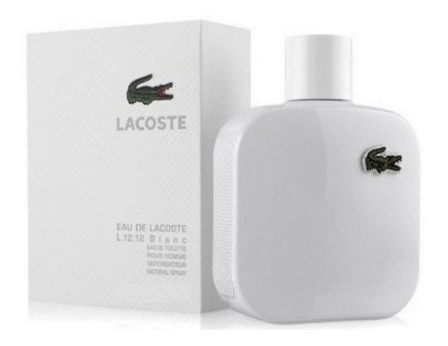 Perfume Original Eau De Lacoste Blanc Para Hombre 175ml