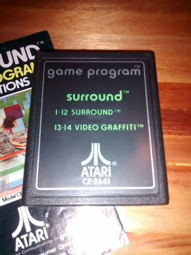 Imagen 3 de 4 de Atari Videojuego Surround + Manual De 1977 ( Number)
