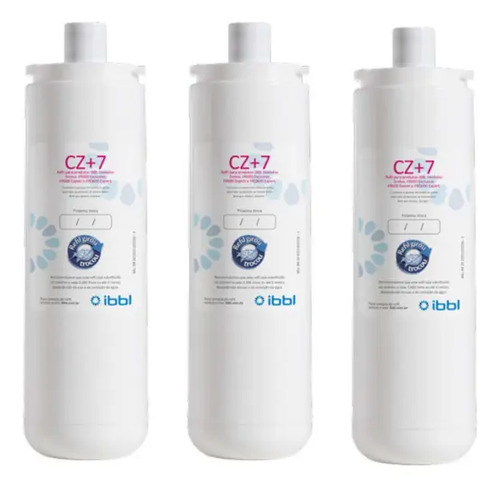 Kit 3 Refis Filtro Cz+7 Ibbl Protection, E-due, Fr600 Outros