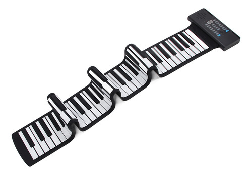 Piano Up Enrollable A Mano De 88 Teclas, Ritmos Recargables