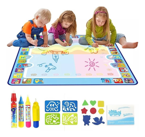 Dibujo Al Agua, Pintura, Pizarra, Alfombra Mágica Para