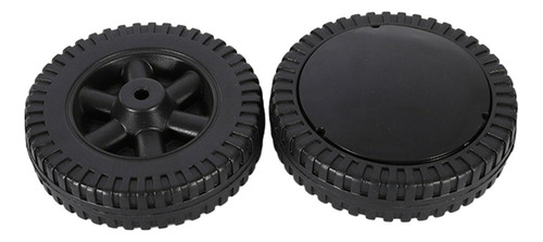 2 Ruedas For Parrilla De Barbacoa, Ruedas Ligeras Negras,