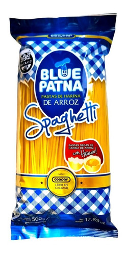 Fideo De Arroz Spaghetti Sin Tacc X 500 Gr -  Blue Patna