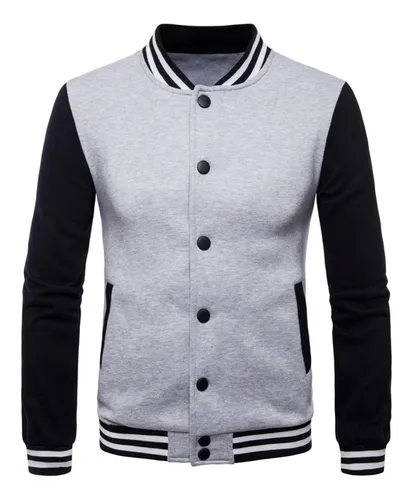 Blusa De Frio Jaqueta College Americana Casaco Masculino Fit