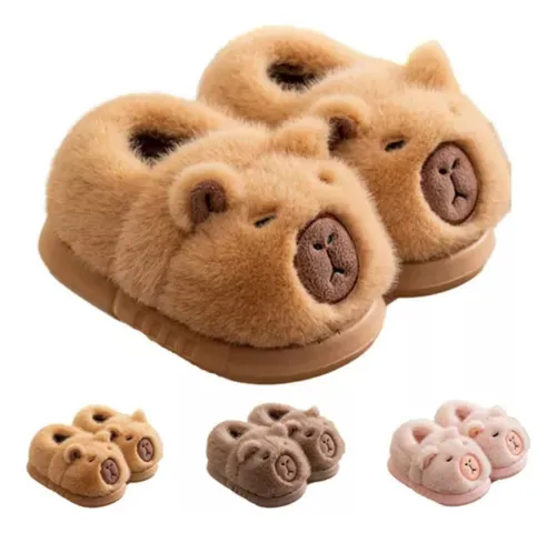 comprar Pantuflas De Capibara Adulto, Pantuflas Capibara Para Niños