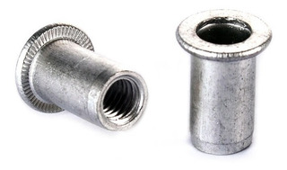 Tuerca remachable profesional cabeza ancha M-5 100 unidades