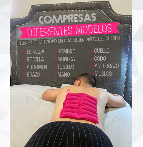 Compresa De Semillas Con Aroma-cojín Terapéutico Morado