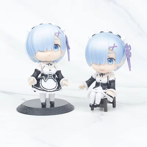 Figuras De Juguete Ram Rem Emilia Re:life In A Different Wor