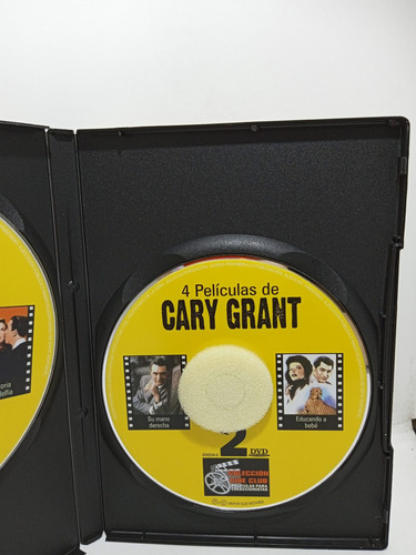 Imagen 6 de 6 de 4 Películas De Cary Grant - 2 Cd's - Colección Cine Club