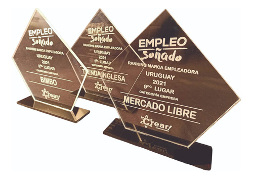 Trofeos En Acrílico Copas Grabadas Laser