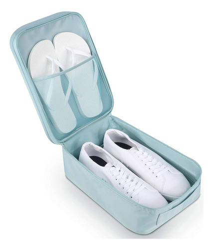 Neceser De Doble Capa, Bolsa De Viaje Para Guardar Zapatos