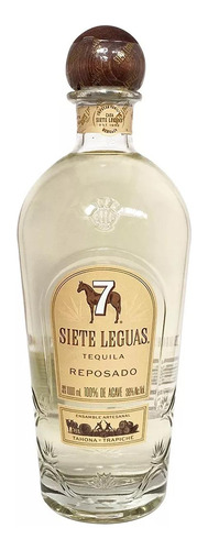 Caja De 12 Tequila 7 Leguas Reposado 1 L