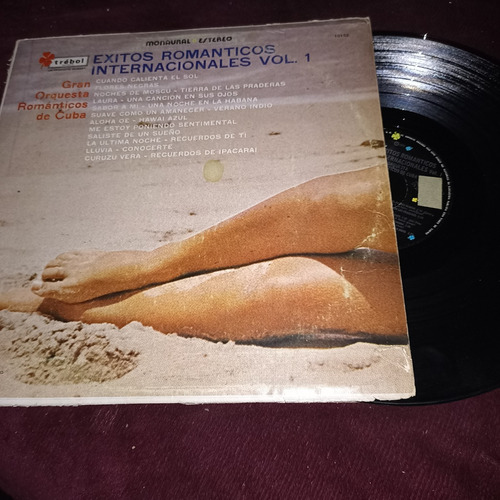 Exitos Romanticos Internacionales Vol.2 Lp Vinil Trebol 1970